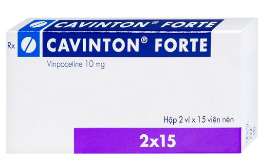 Thuốc Cavinton Forte 10mg Gedeon điều trị rối loạn tuần hoàn máu não (2 vỉ x 15 viên)